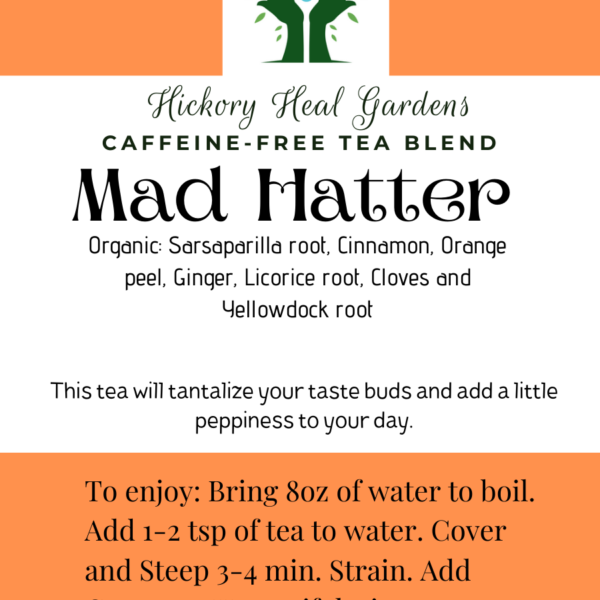 Mad Hatter Herbal Tea